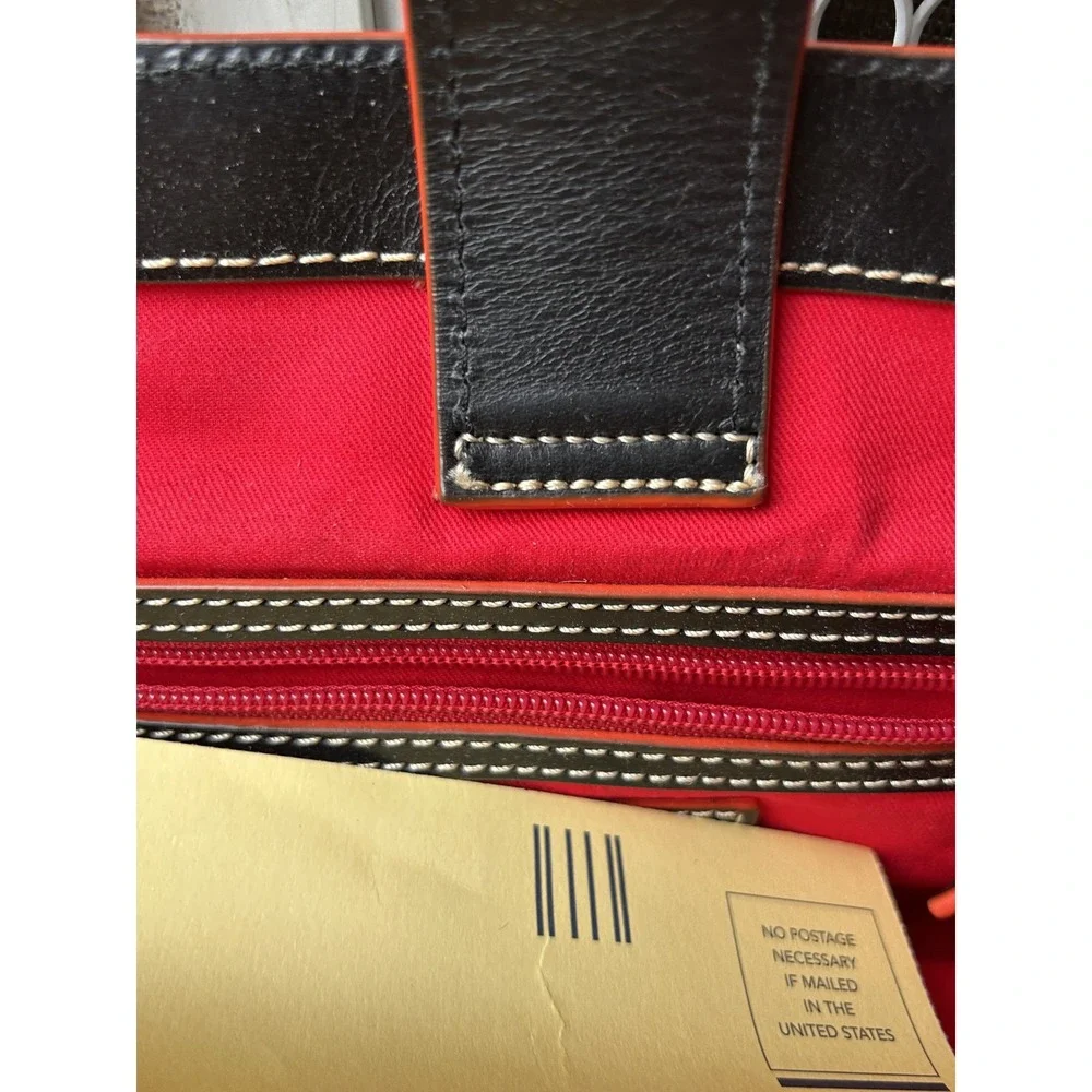 Dooney & Bourke Disney Mickey Mouse Pop Art Geometric Tote Bag Black Red White